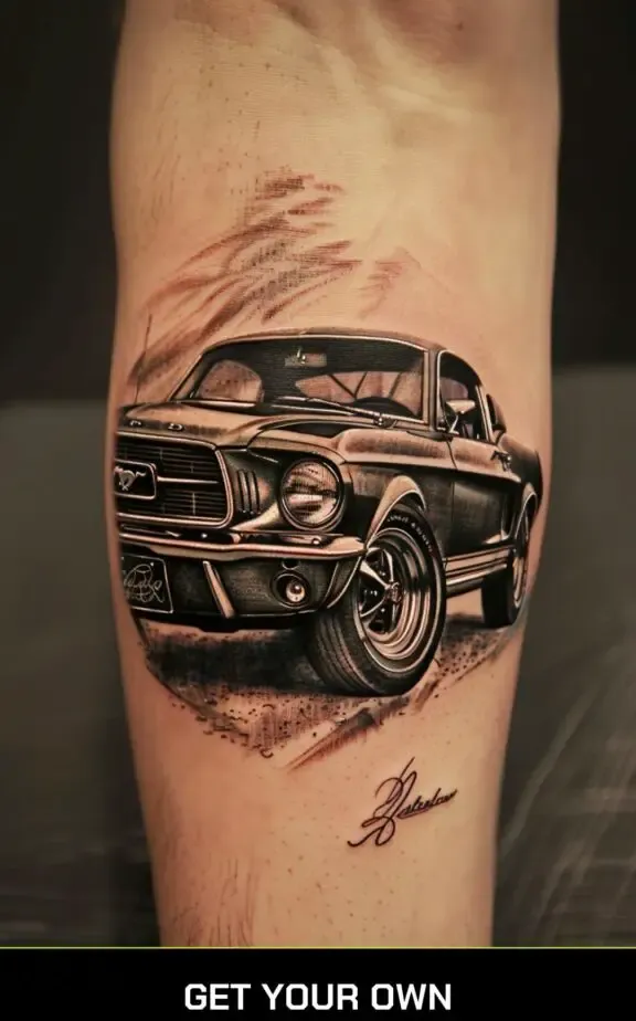 for car tattoo idea