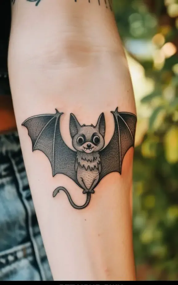 Bat tattoos for females