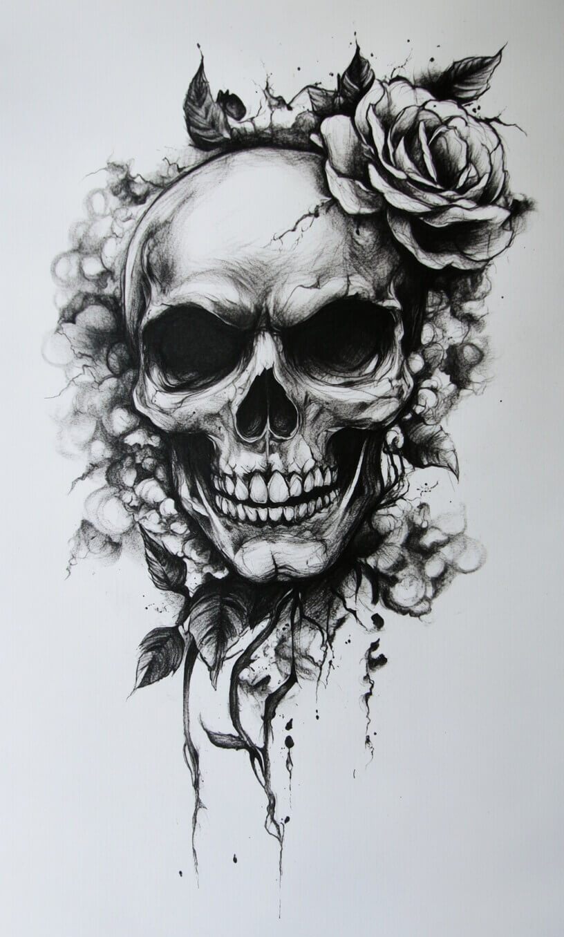 Gothic Tattoo Drawings-1