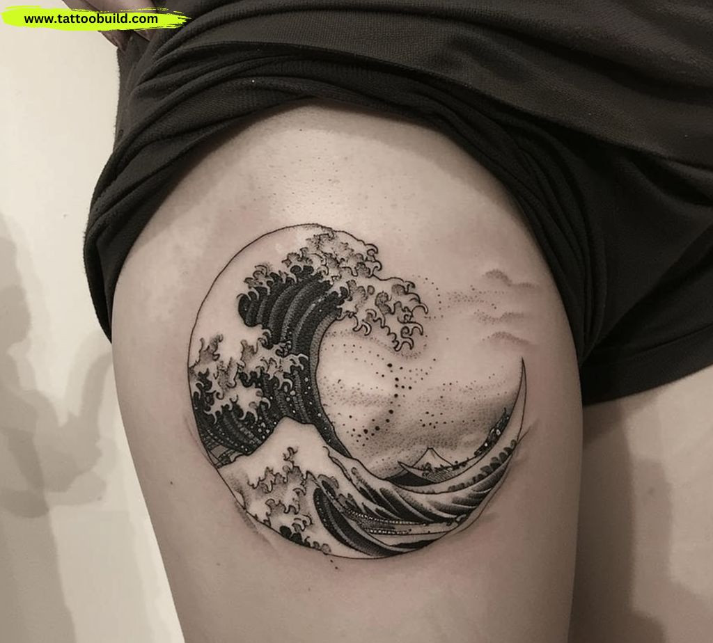 thigh crab tattoo meaning