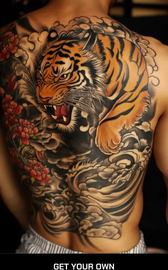 Yukuza dragon tiger Design