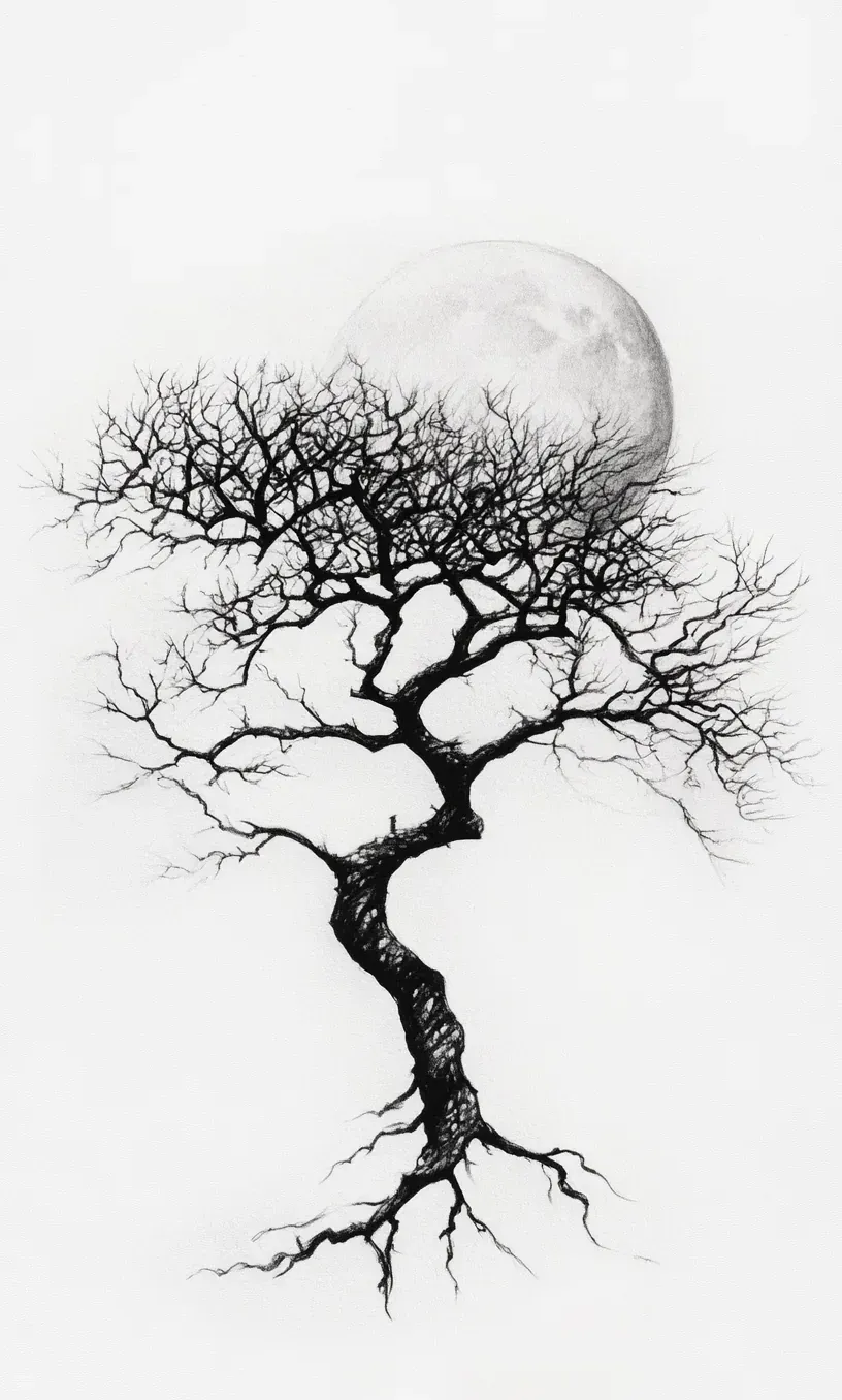 Tree Tattoo Drawing-2