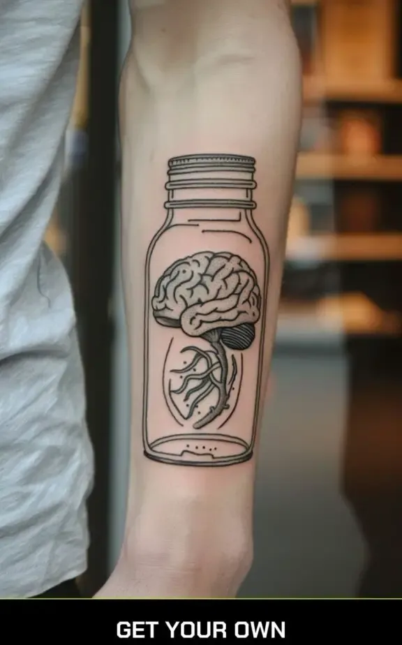brain tattoo idea