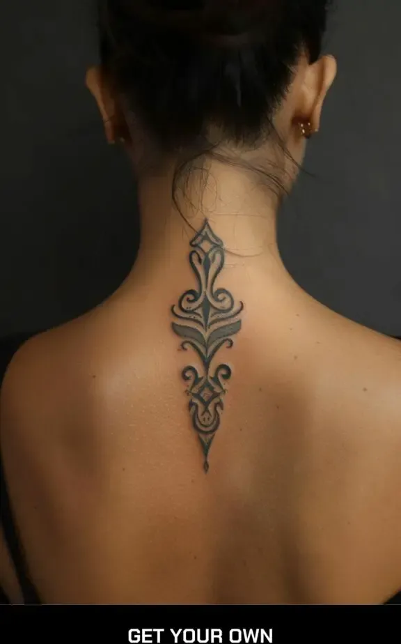 minimalist tribal tattoo