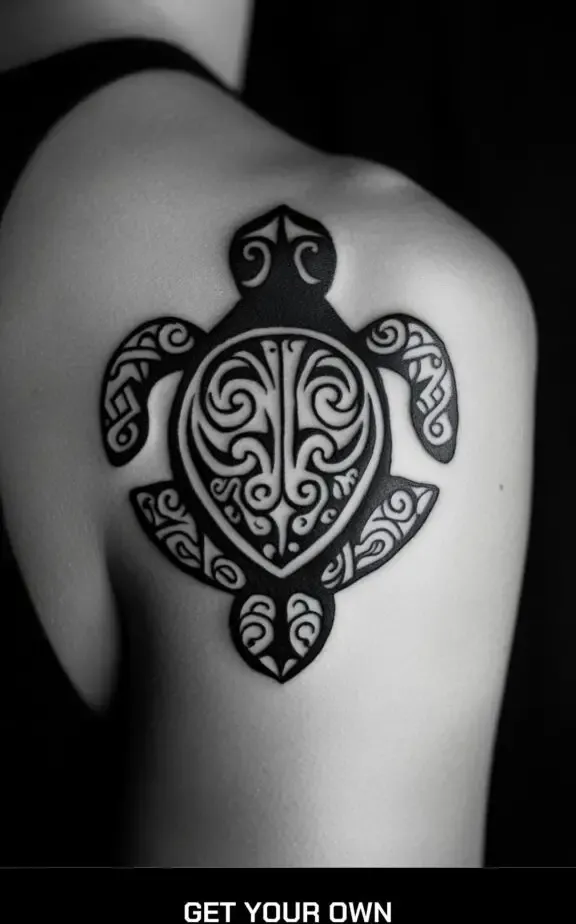 Maori SchildkrÃ¶te Tattoo Vorlage (Turtle Design ideas)