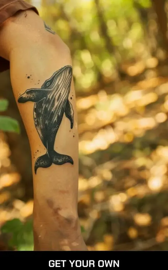 whale tattoo