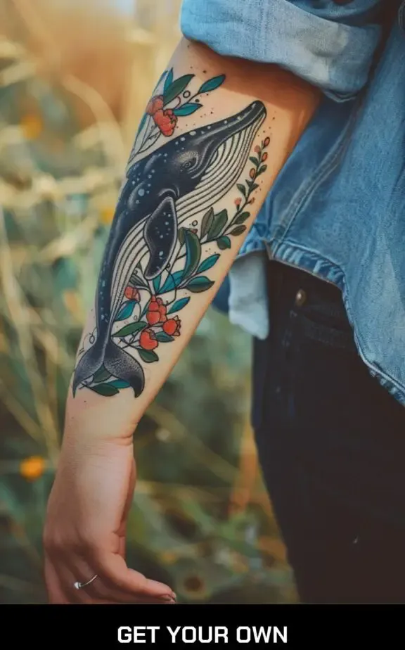 whale beach tattoo ideas