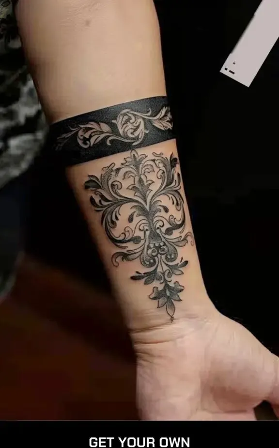 filigree tattoo design