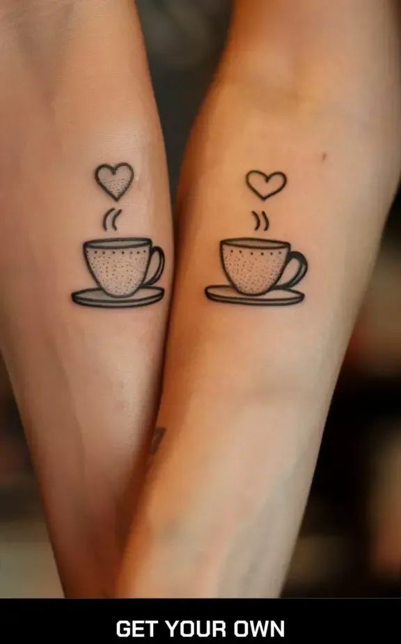 Small Best Friend Tattoos.