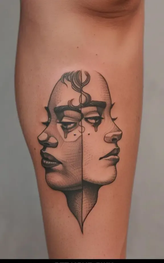 gemini star tattoo ideas