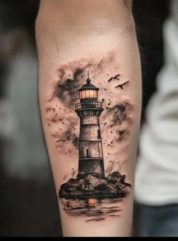 Lighthouse Tattoo Ideas