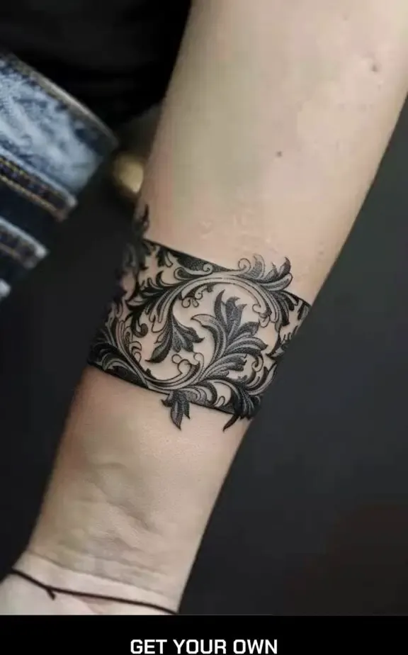 filigree tattoo design