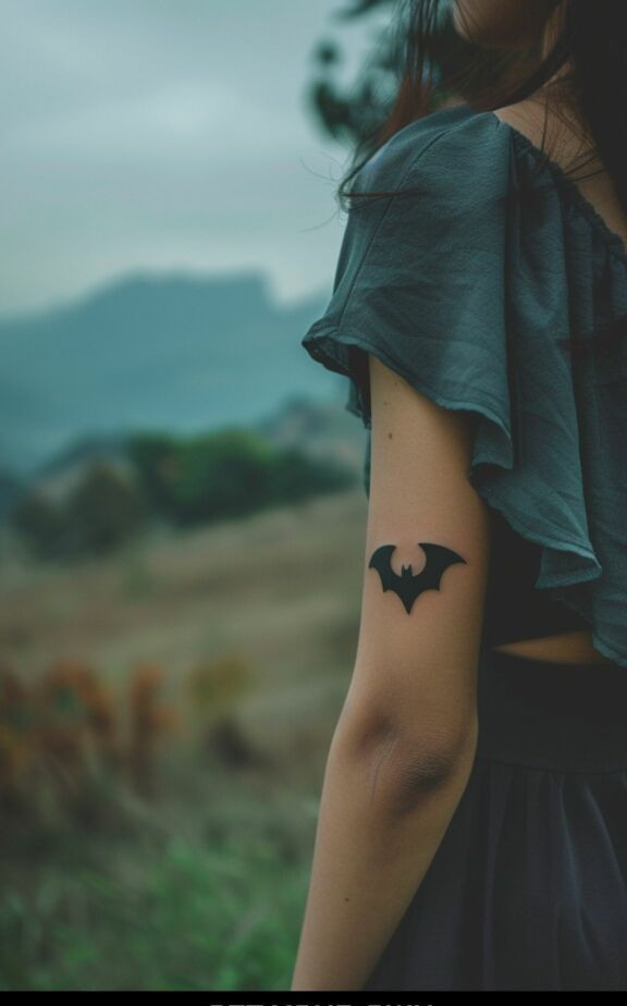 Bat tattoos design idea
