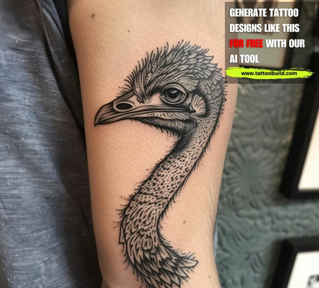 traditional bird tattoo black and gray