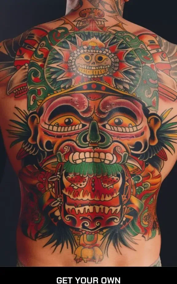 Sugar Skull Chicano Tattoo