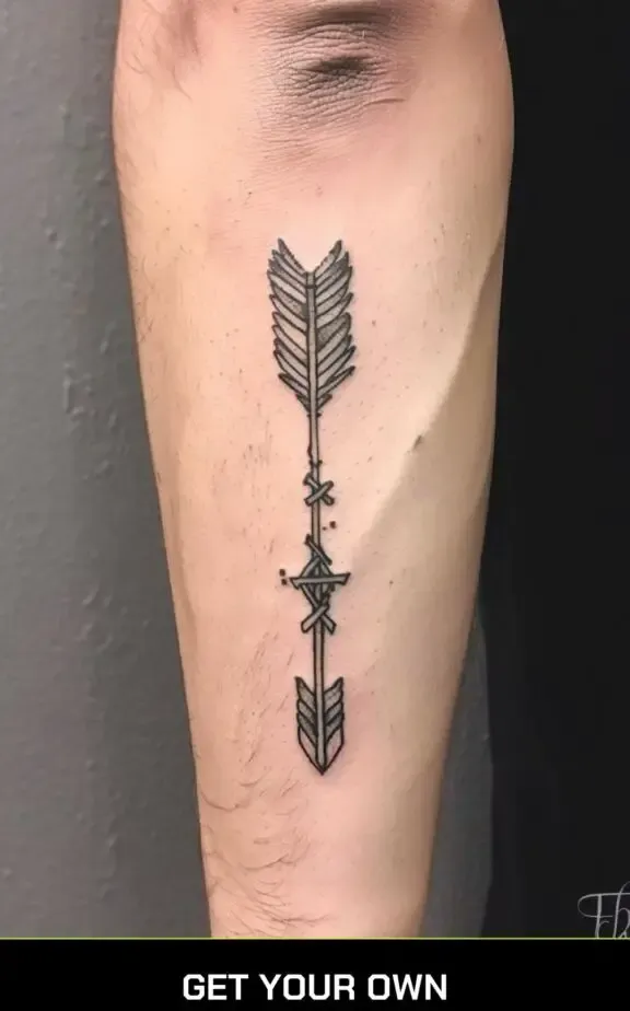 broken arrow tattoo idea