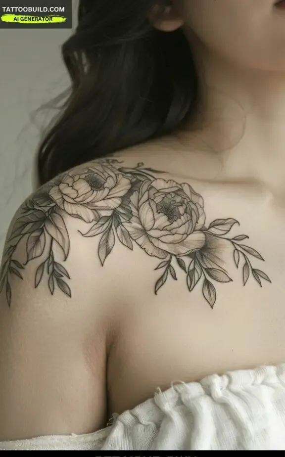 flower tattoo for women