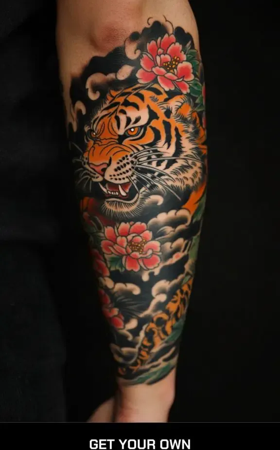 Yukuza dragon tiger Design