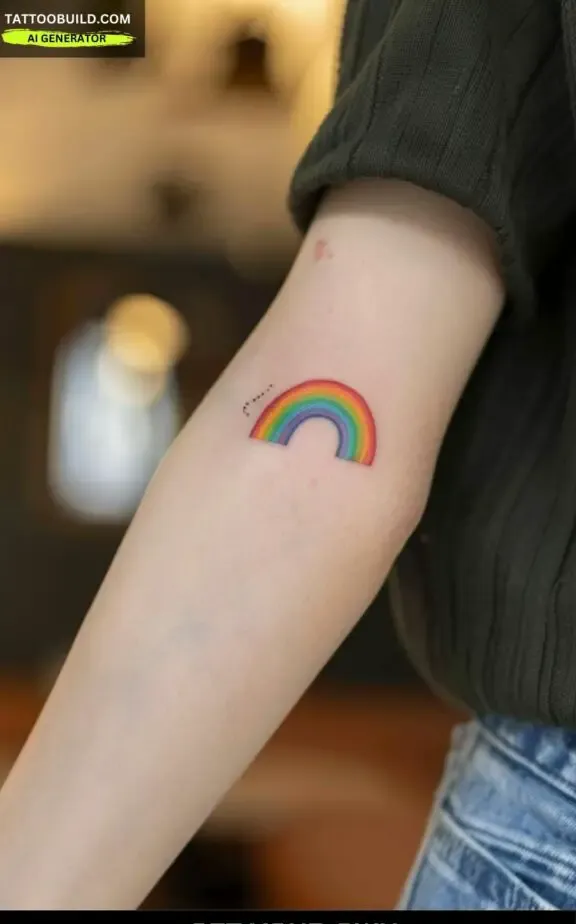 Goodness tattoo ideas rainbow