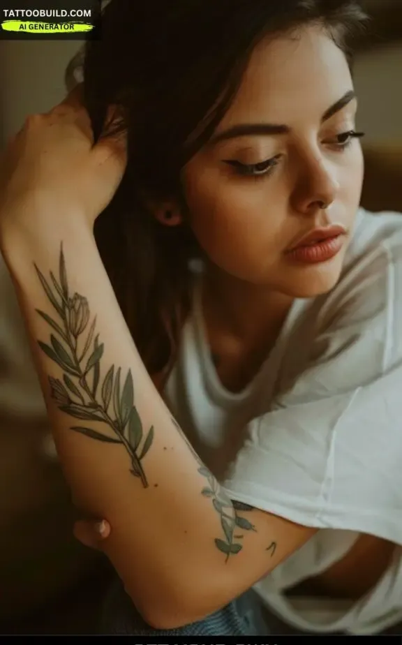 goodness tattoo ideas: olive branch