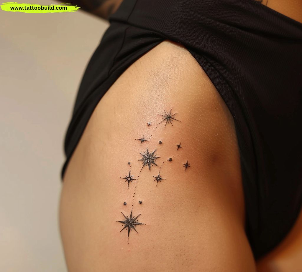 Awesome star tattoo designs