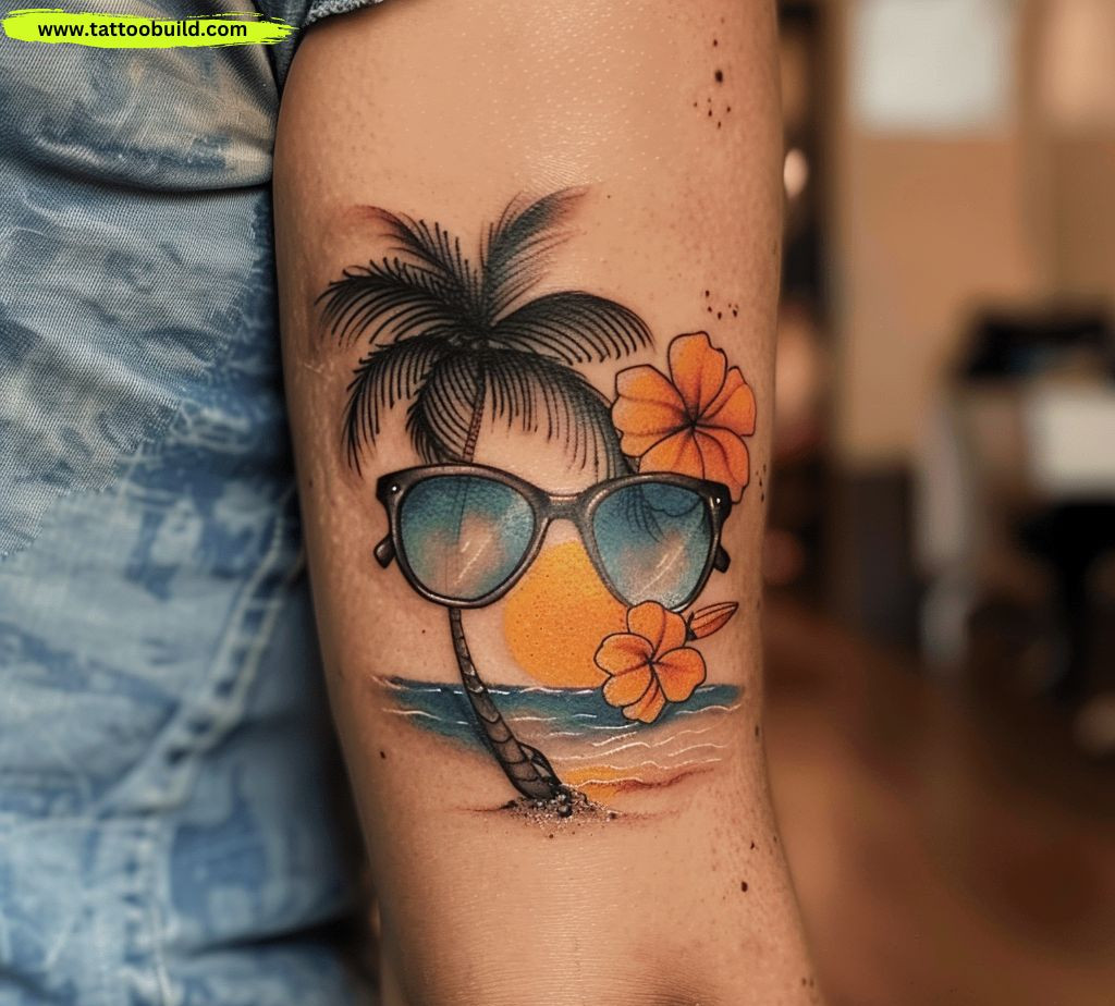 ladies summer tattoos