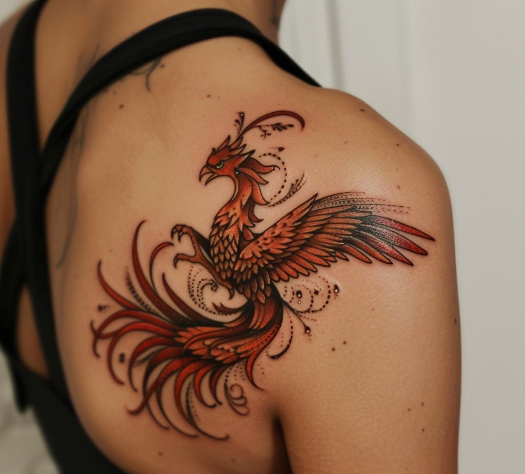 phoenix bird tattoo meaning