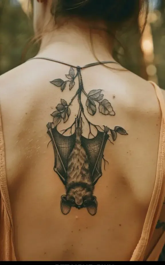 Bat tattoos for females