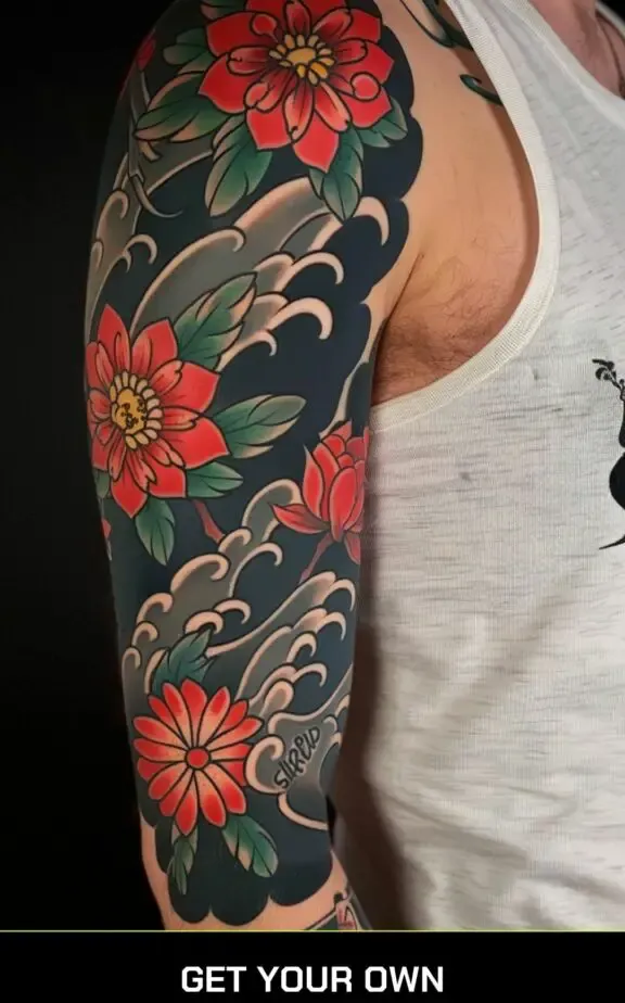 Japanese sleeve tattoo ideas for men