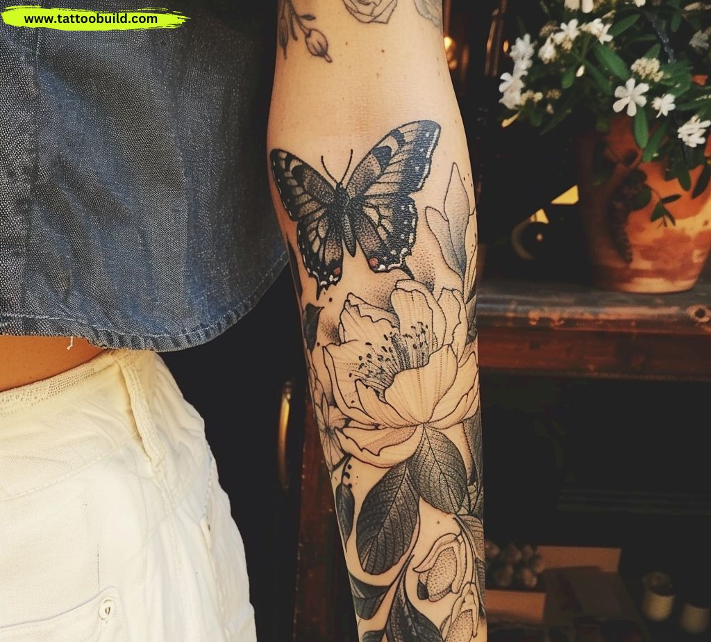 Coolest sleeve tattoos for women