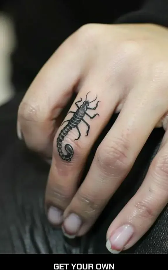 scorpion tattoo idea