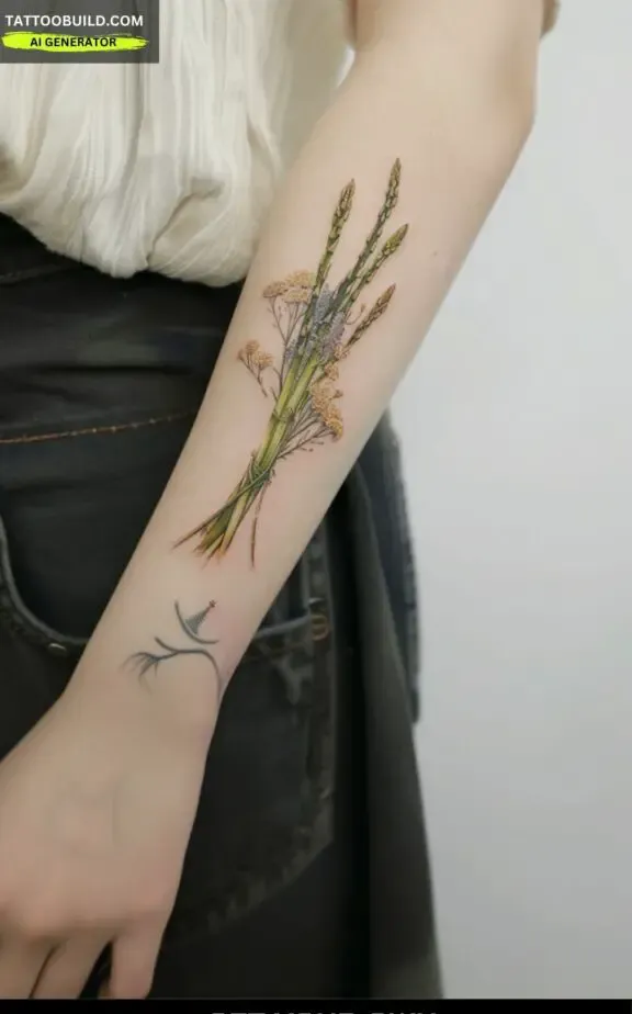 beautiful female meaningful forearm tattoo