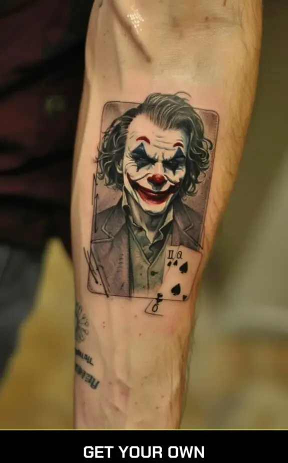 joker tattoo idea