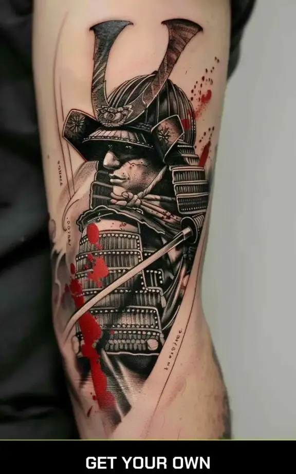 hannya mask japanese tattoo design