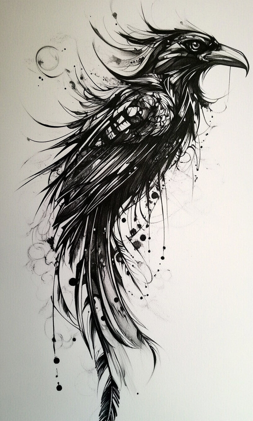 Gothic Tattoo Drawings-8