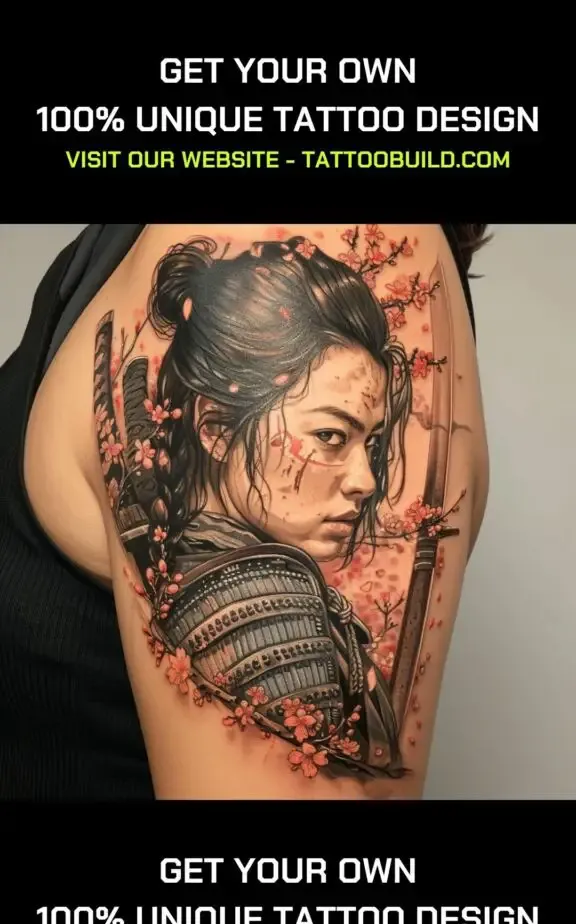 fantasy warrior tattoo idea