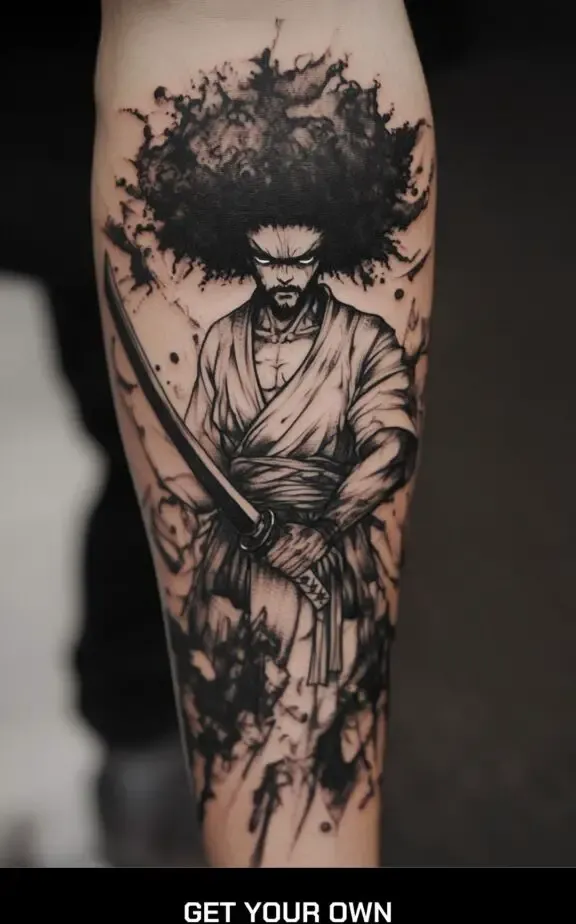 Afro samurai Samurai tattoo