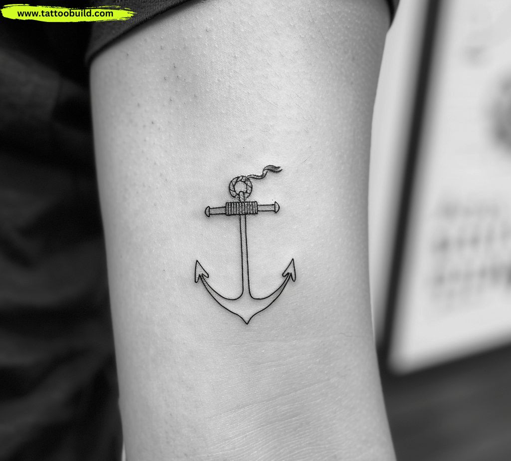 meaningful anchor tattoo for women