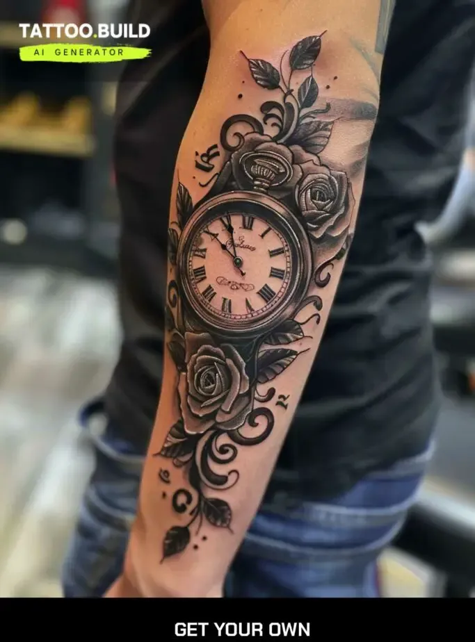Epic Clock Tattoo Ideas