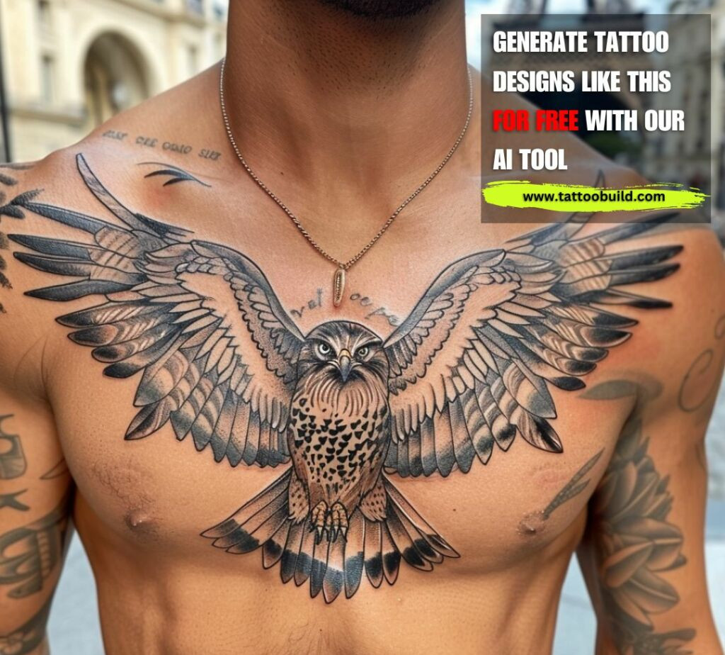 Hawk bird tattoo menaing