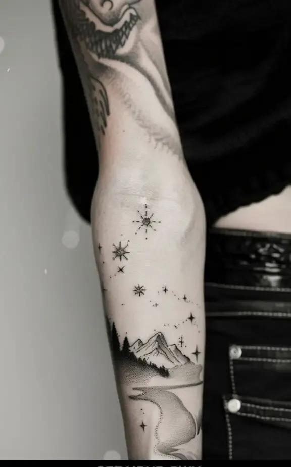 Capricorn star sign tattoo ideas