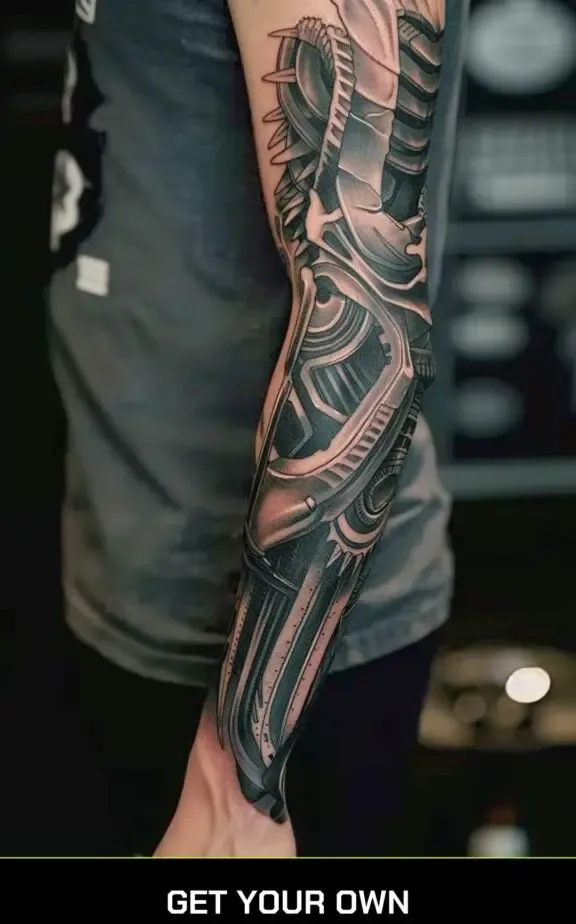 biomechanical tattoo