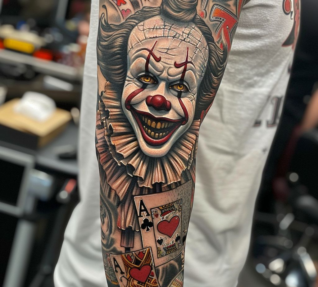 crying clown tattoo meaning