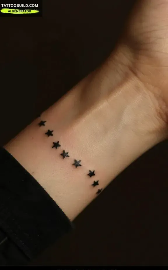 star bracelet tattoo