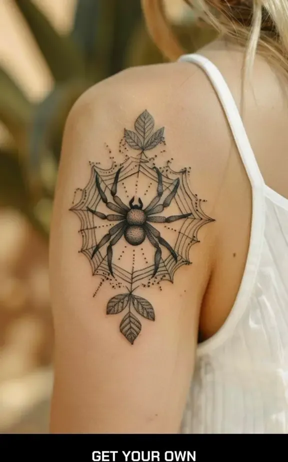 spider tattoo idea