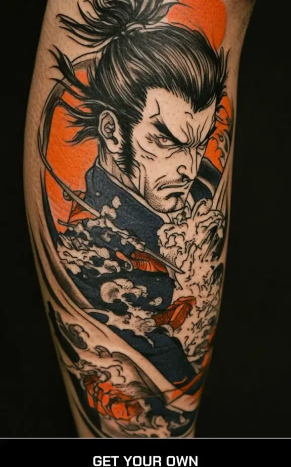 Yuzuka anime tattoo