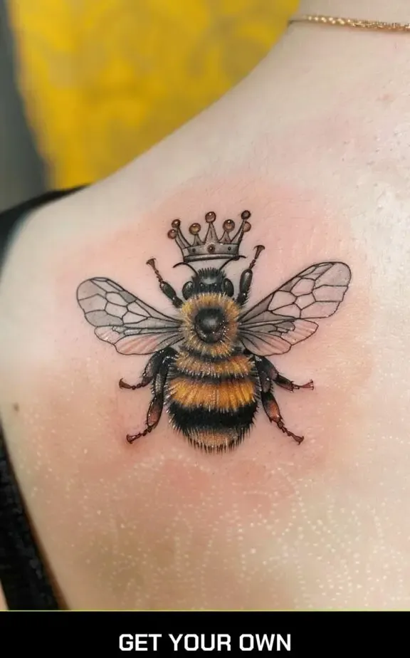 queen bee tattoo idea