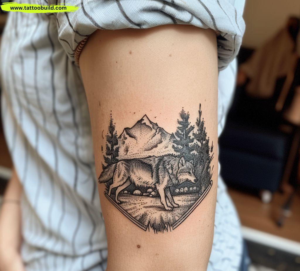 wolf tattoo design ideas