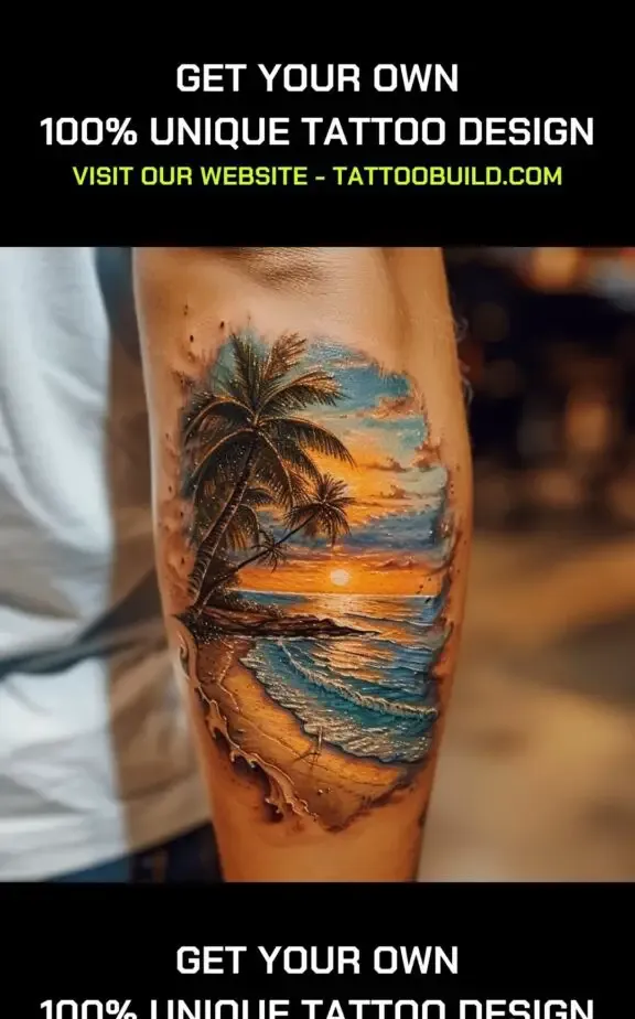 star fish beach tattoo 