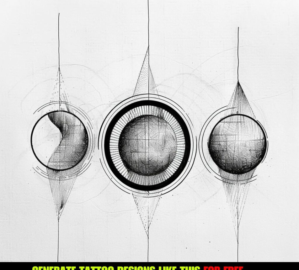 three circles tattoo ideas